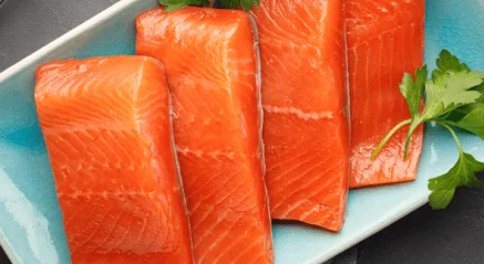 Salmon sashimi premium dog treat